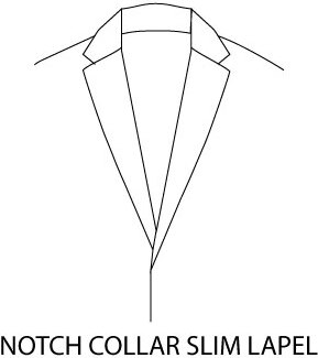 NOTCH LAPEL SLIM