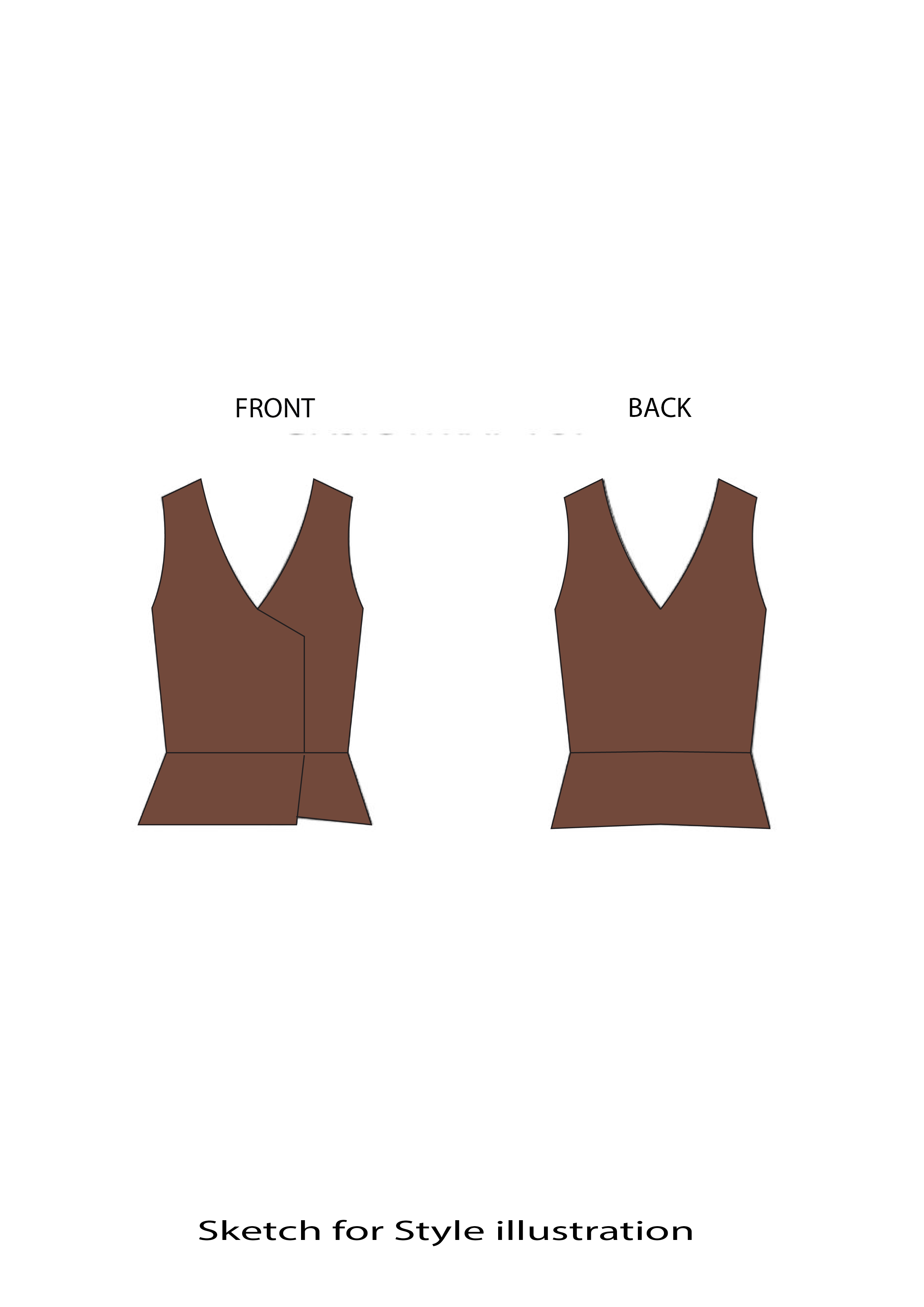 Basic Wrap Top