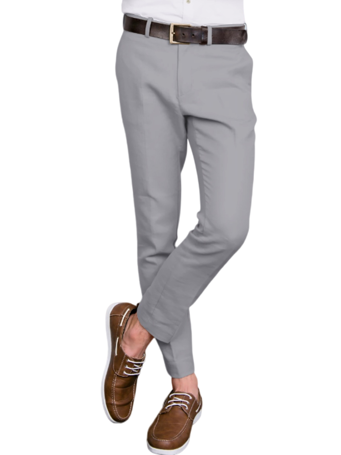 Men's Classic Light Grey Trousers