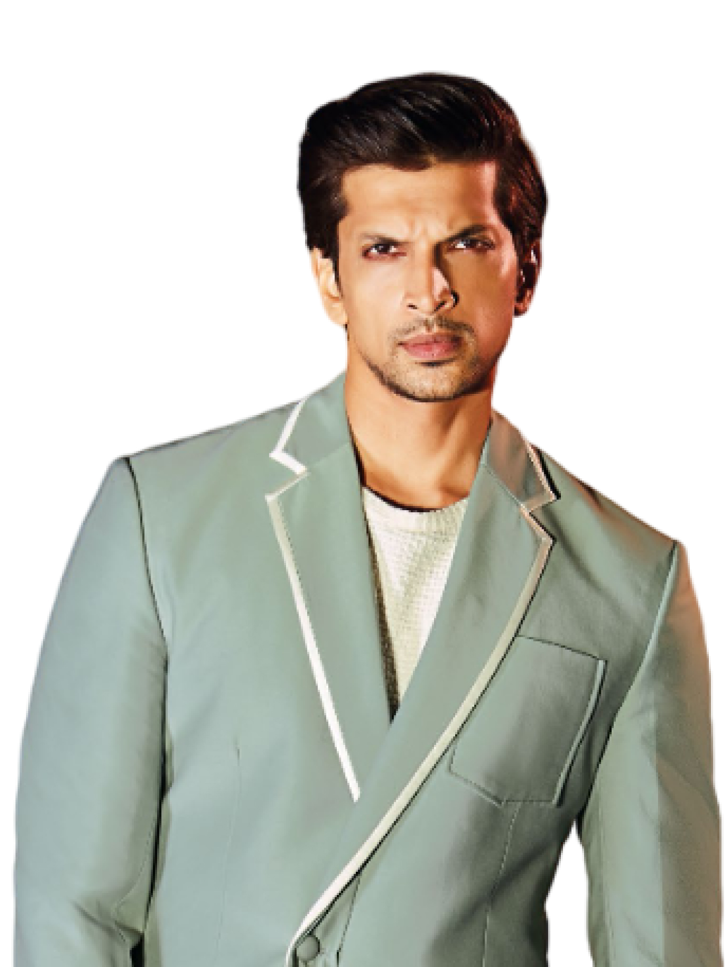 Piped Elegance Suit