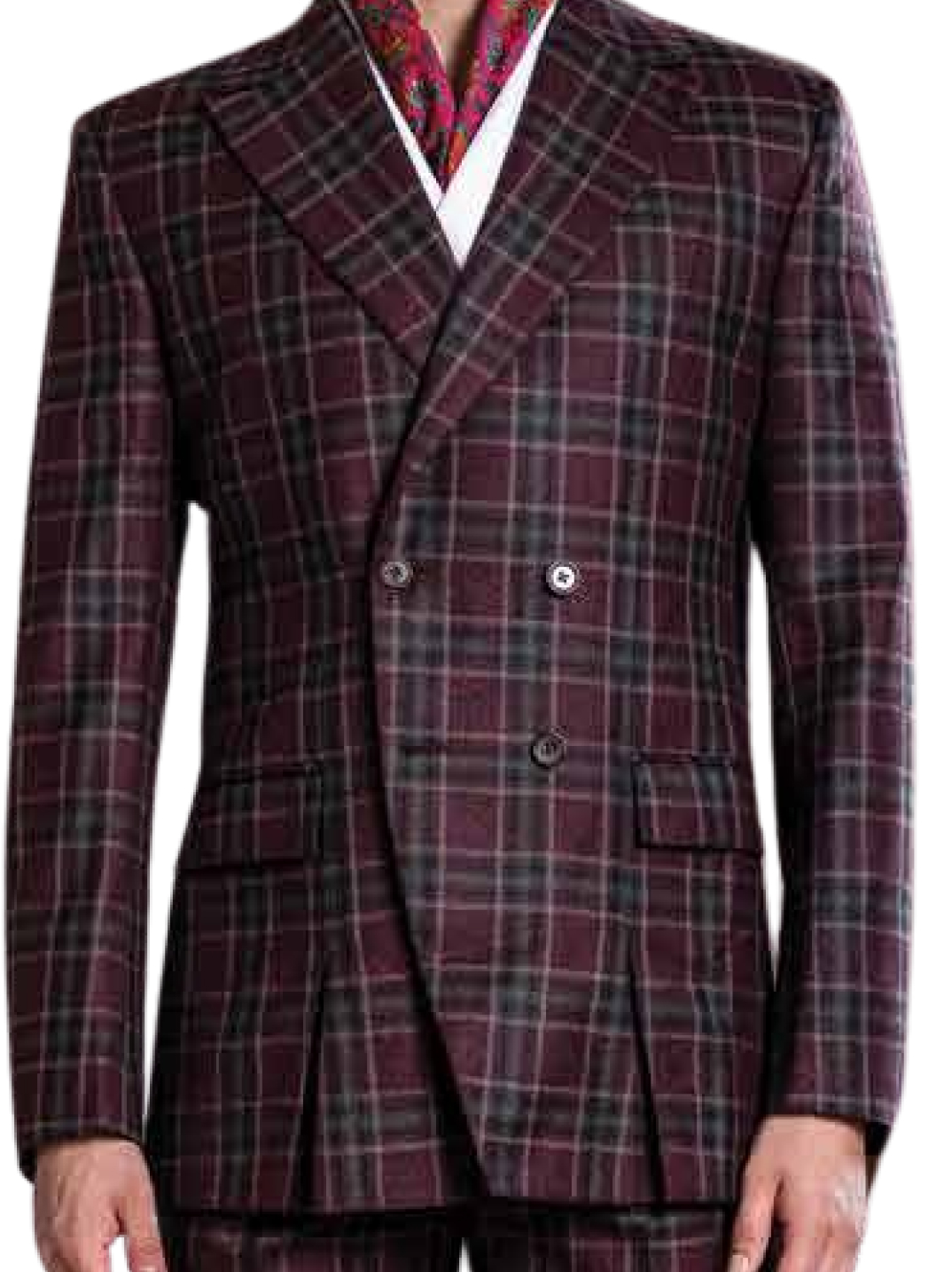 Refined Double-Breasted Suit - ll