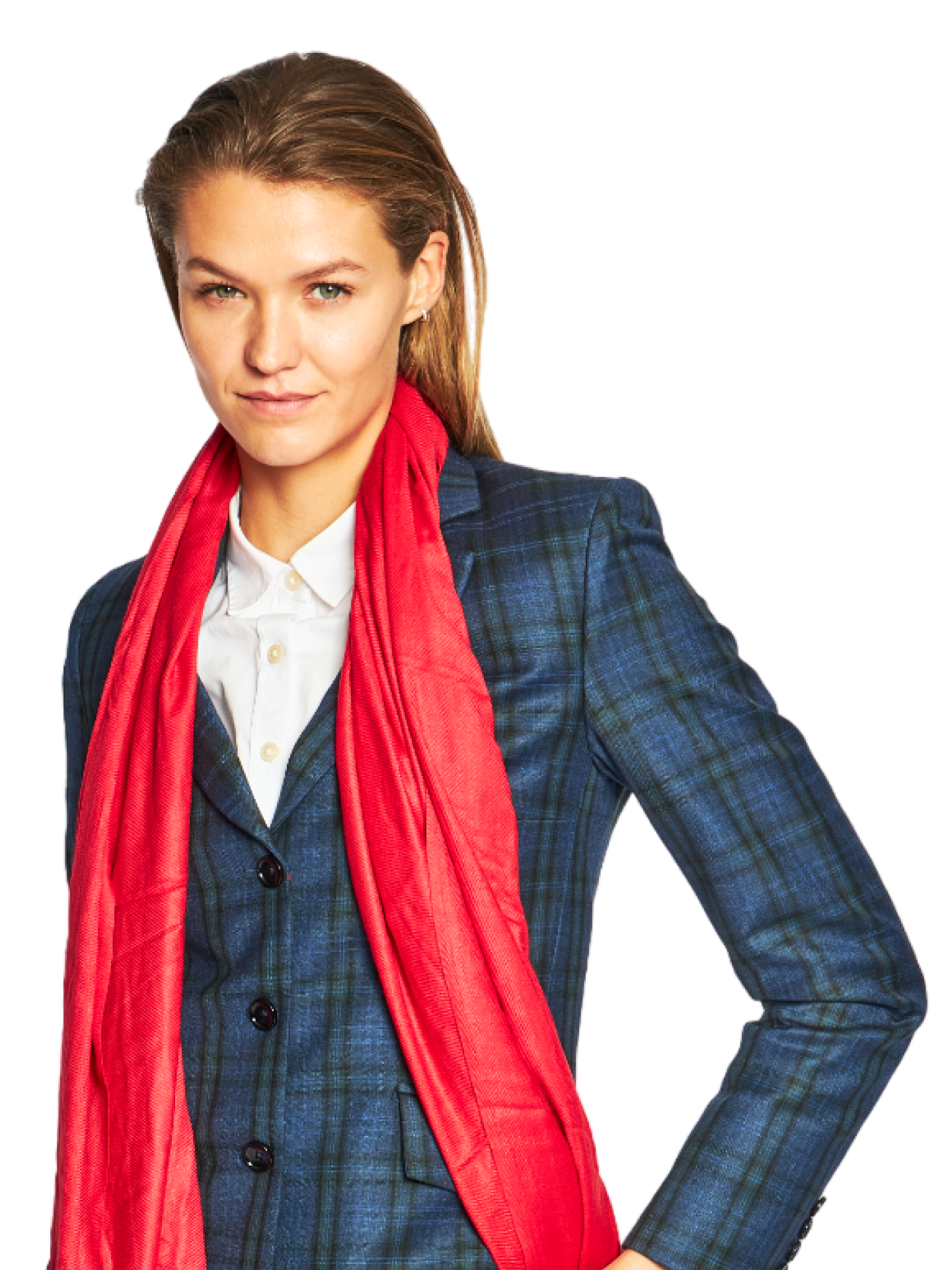 Highland Plaid Elegance Suit