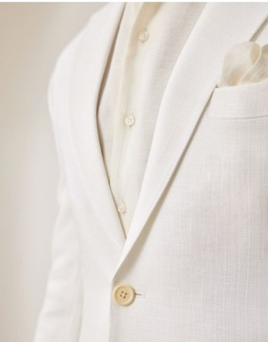 Pearl White Suit Set
