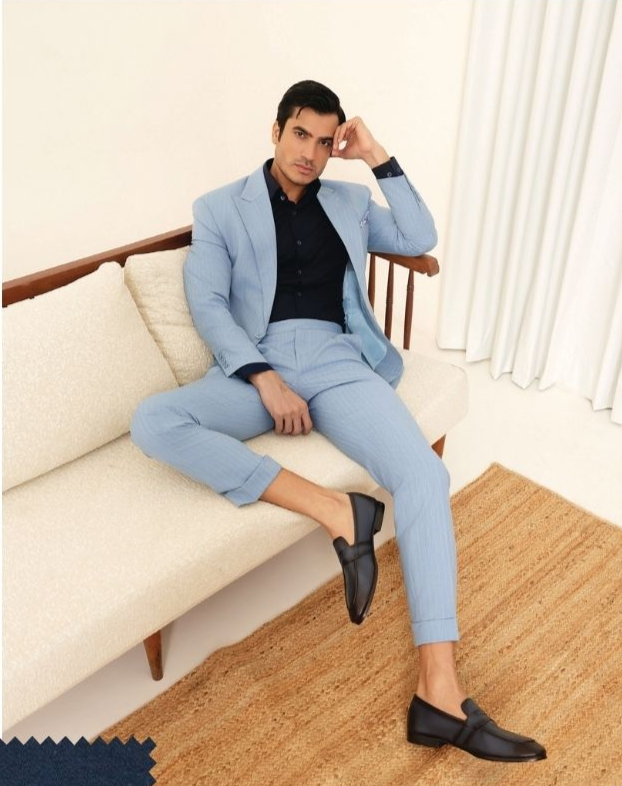 Powder Blue Suit Set